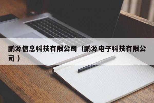 鵬源信息科技有限公司（鵬源電子科技有限公司 ）